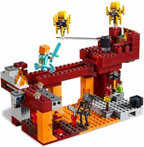 LEGO レゴ マインクラフト ブレイズブリッジでの戦い 21154◆新品Ss【即納】