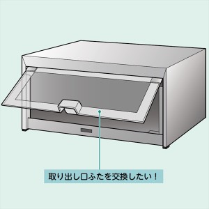 パナソニック　サインポスト（松下電工）　取り出し口蓋セット（錠を除く）　CT651101L　※対応ポストは備考