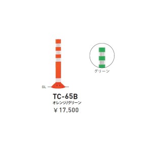 【個人宅配送不可】帝金 TC-65B 接着剤・アンカｰ別途 Tコーン ベース式 H650 