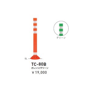 【個人宅配送不可】帝金 TC-80B 接着剤・アンカー別途 Tコーン ベース式 H800 