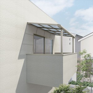 テラス屋根 DIY リクシル スピーネ ロング柱 2間×3尺 造り付け屋根タイプ 20cm（600タイプ）/関