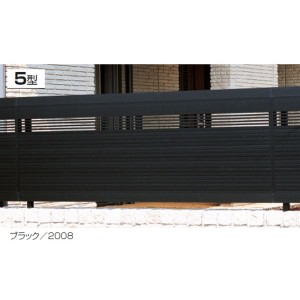 フェンス 外構 diy 目隠し 三協アルミ ニュービラフェース5型 フェンス本体 フリー支柱タイプ 2006 