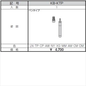 三協アルミ α-Pro アルファプロ 近似色塗料 ペンタイプ KB-KTP 『外構DIY部品』 