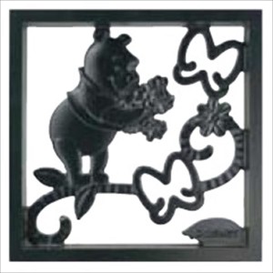 リクシル　新日軽　ディズニー　ブロック飾り　マドリードタイプ　プーさんA型　鋳物窓  『おしゃれ』 