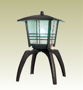 タカショー 庭園灯（灯籠型） LEDタイプ HGD-008L 100V用 #46308400 『エクステリア照