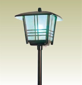 タカショー 庭園灯（スタンド型46） LEDタイプ HGD-009L 100V用 #46311400 『エクス