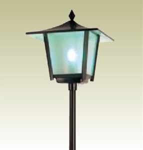 タカショー 庭園灯（スタンド型62） LEDタイプ HGD-010L 100V用 #46313800 『エクス