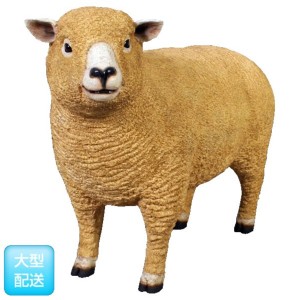 FRP　ライ麦畑の子羊 / Ryeland Ewe　  fr120006  『動物園オブジェ　アニマルオブジェ