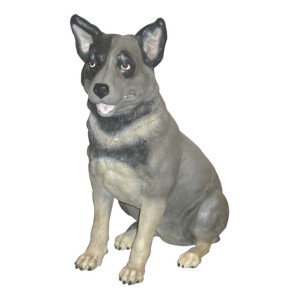 FRP　私におまかせ犬 / Blue Heeler　  fr080072  『犬オブジェ　アニマルオブジェ　店