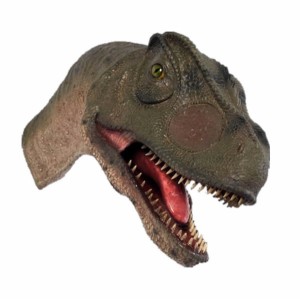 FRP　口を開けるアロサウルスの頭部 / Allosaurus Head-Mouth Open　  fr100