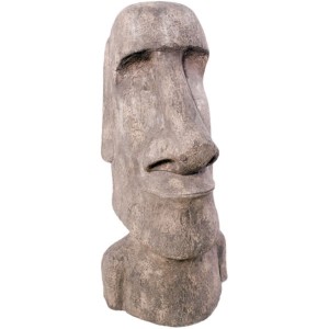 FRP　イースター島のモアイ像 ストーン風 / Easter Island Moai　  fr090076CS