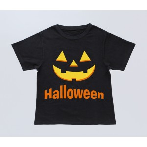 友愛玩具 ハロウィンTシャツ パンプキンブラックロゴTシャツ(M) HW-1239M 『ハロウィン 飾り付け 