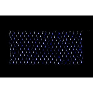 友愛玩具 LEDソーラーネットライト (ブルー&ホワイト) WG-2312BW 『クリスマス 屋外 LED イ