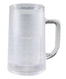 泡仕込 クールビアジョッキ４００ｍｌ (AP04828/M-1006)  ビールジョッキ ビールグラス 氷 ジョッキ グラス アイス ビアジョッキ 