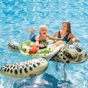 57555 リアルシータートルライドオン REALISTIC SEA TURTLE RIDE-ON (10404888) 【 INTEX 】【QBI35】