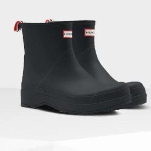 【送料無料】 MENS ORIGINAL PLAY BOOT SHORT BLACK (HUN10782160) 【 長靴 メンズ 】