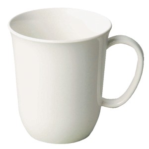 マグカップ シンプル あつかいやすいマグカップ(ホワイト) K-6391 