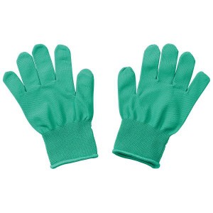 手袋 緑 カラーライト手袋 緑 #14599 
