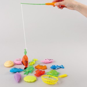 Let's Go Fishing Game!Magnetic Fishing Playset.魚釣りゲーム