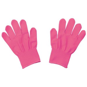 カラー手袋 カラーライト手袋蛍光ピンク #14858 