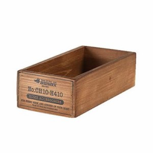 木製ボックス WOODEN BOX NATURAL CH10-H410NT 