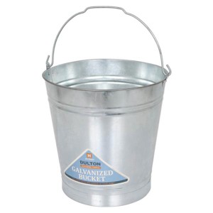 バケツ おしゃれ GALVANIZED BUCKET 12L H19-0047-12 