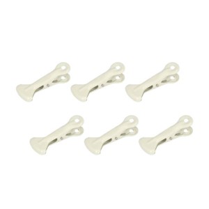 クリップ セット 6 COLORED CLIPS B IVORY 118-345BIV 