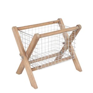 マガジンラック おしゃれ MAGAZINE RACK FIR WOOD K955-1212 