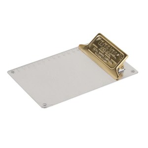 クリップボード おしゃれ METAL CLIPBOARD A6 BRASS 117-330A6-BS 