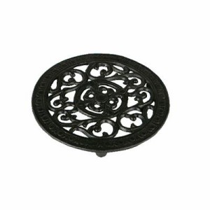 トリベット おしゃれ ROUND TRIVET ANTIQUE BLACK S315-113ABK 