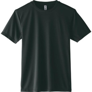 Tシャツ 黒 ライトドライTシャツ 140cm ブラック #39728 