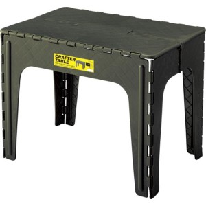 折りたたみテーブル クラフターテーブル スクエア グリーン LFS-415GR 