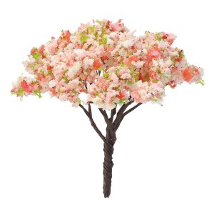 ジオラマ模型 ジオラマ模型 春の樹木 1/100 10個組 #55624 