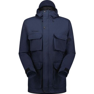 ジャケット メンズ ウインドブレーカー メンズ Mountain WB lined Parka AF Men MARINE  