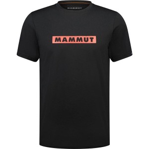 Tシャツ メンズ QD ロゴプリントTシャツ QD Logo Print T-Shirt AF Men BLACK PRT2  