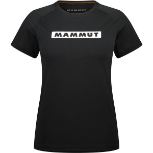 Tシャツ レディース Tシャツ レディース QD Logo Print T-Shirt AF Women BLACK PRT2  