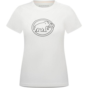 Tシャツ レディース Tシャツ レディース QD Logo Print T-Shirt AF Women WHITE PRT4  