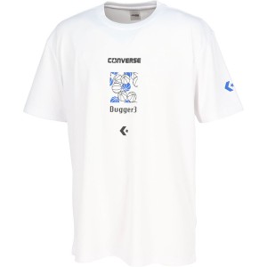 【メール便発送】 バスケ Tシャツ メンズ プリントTシャツ ホワイト  