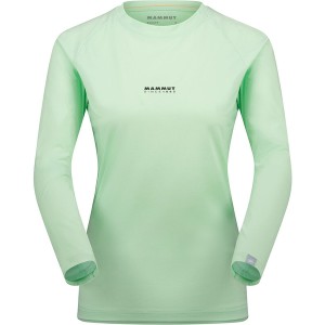 ロンT レディース QD Logo Print Longsleeve T-shirts AF Women NEO MINT-BK  