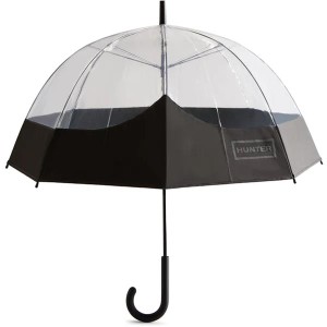 傘 かわいい TRANSPARENT MOUSTACHE BUBBLE UMBRELLA BLACK UAU7019UPM-BLK 