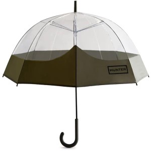 傘 かわいい TRANSPARENT MOUSTACHE BUBBLE UMBRELLA DARK OLIVE UAU7019UPM-DOV 