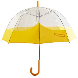 傘 かわいい TRANSPARENT MOUSTACHE BUBBLE UMBRELLA YELLOW UAU7019UPM-RYL 