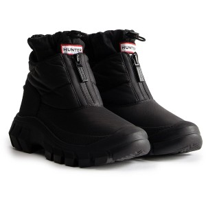 長靴 レディース WOMENS INTREPID ANKLE ZIP SNOW BOOT BLACK  