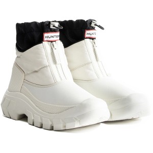 長靴 レディース WOMENS INTREPID ANKLE ZIP SNOW BOOT WHITE WILLOW/BLACK  