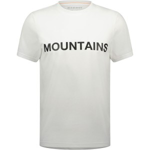 Tシャツ メンズ QD Logo Print T-Shirt AF Men WHITE PRT5  