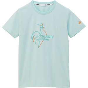 【メール便発送】 Tシャツ レディース ヘランカサンスクリーン 半袖Tシャツ グリーン  