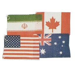 万国旗 20ヶ国（小）紐付き ［分類：応援・イベント用品］(ES30972/S-188)【QBI35】