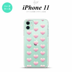 iPhone11 iPhone11 スマホケース ハードケース ハート A ピンク メンズ レディース nk-i11-018
