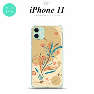 iPhone11 iPhone11 スマホケース ハードケース 和柄 ベージュ メンズ レディース nk-i11-1228