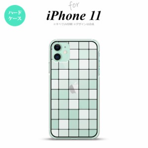 iPhone11 iPhone11 背面ケース カバー ステンドグラス風 おしゃれ スクエア ホワイト ステンドグラス風 かわいい おしゃれ 背面ケース nk